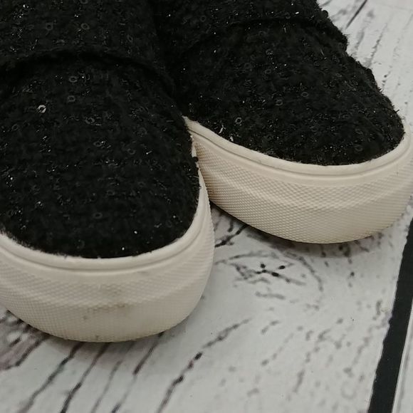 DV by Dolce Vita Larma Black Slip On Sequin‎ Sneakers - Picture 11 of 11
